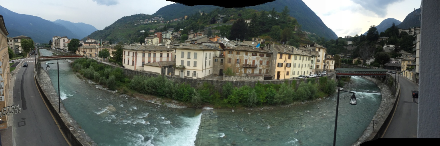 Una vista a Sondrio